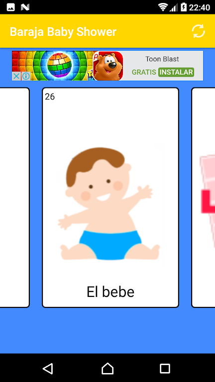 Mexican Bingo Baby Shower Screenshot3