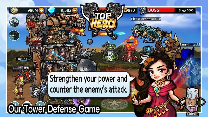 Top Hero – Tower Defense Screenshot1