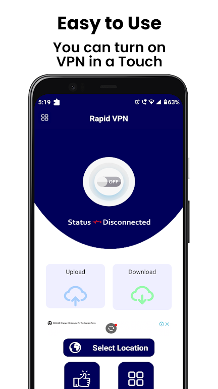 Rapid VPN - Secure Internet Screenshot2