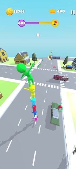 Scooter Taxi - Delivery Human Mod Screenshot3