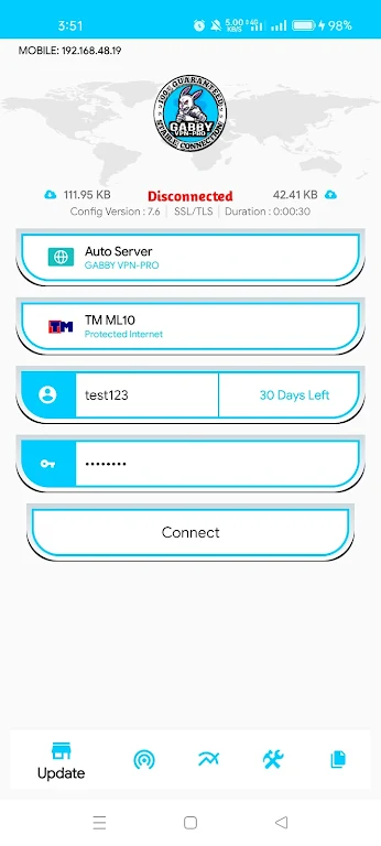 Gabby VPN Pro Screenshot1