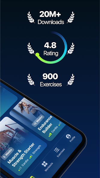 Fitify: Fitness, Home Workout Mod Screenshot2