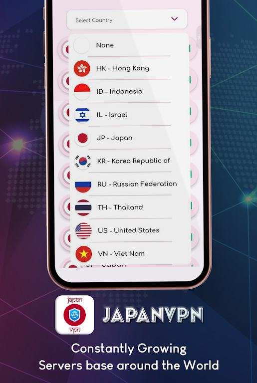 VPN Japan - get Japan ip VPN Screenshot3