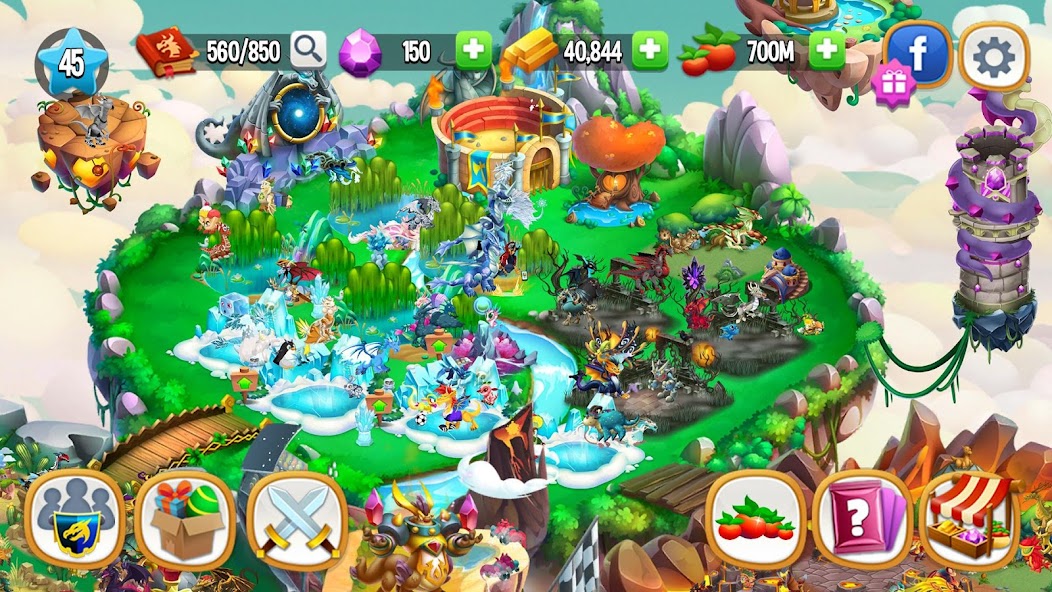 Dragon City: Mobile Adventure Mod Screenshot4