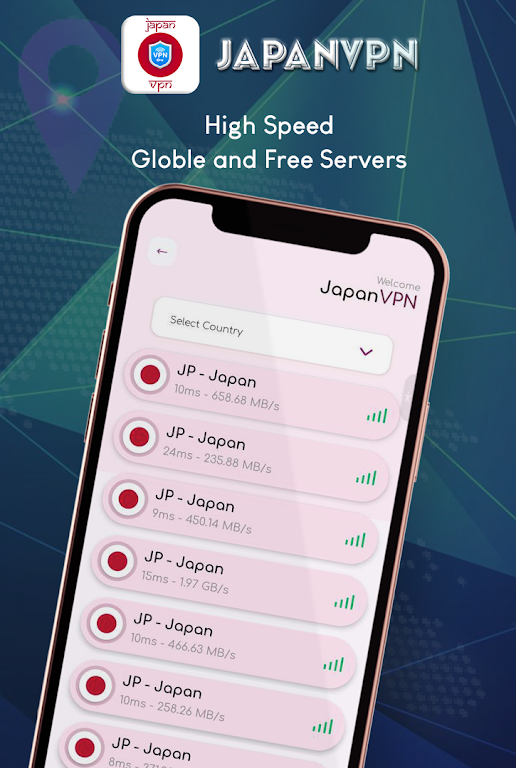 VPN Japan - get Japan ip VPN Screenshot4