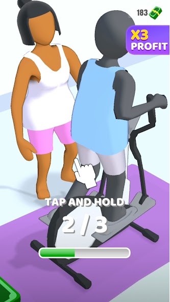 Fitness Club 3D Mod Screenshot3