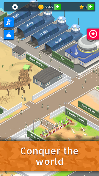 Idle Army Base: Tycoon Game Mod Screenshot4