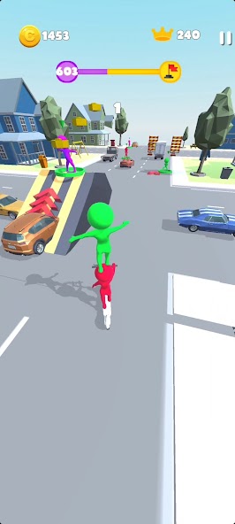 Scooter Taxi - Delivery Human Mod Screenshot2