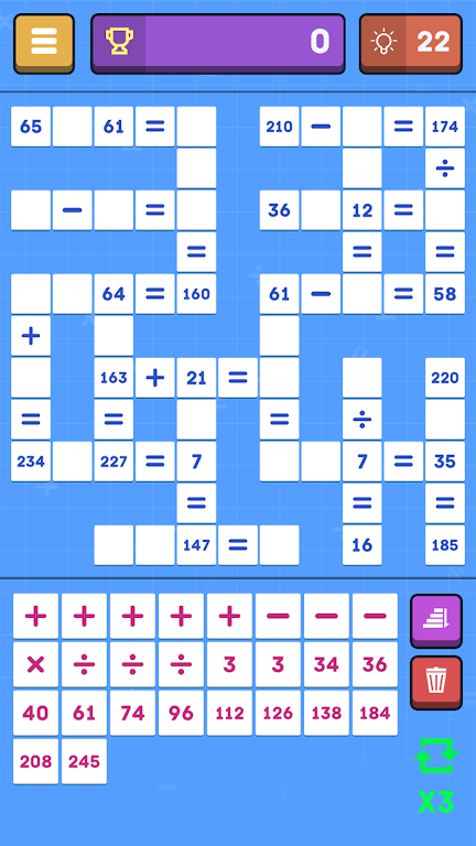 Mathematical crossword Mod Screenshot2