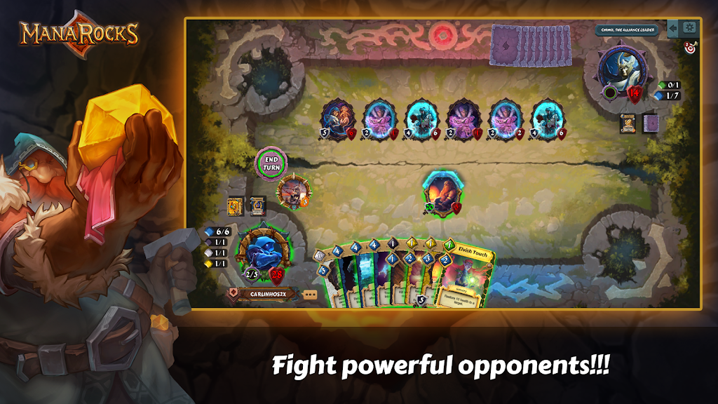 ManaRocks: Seasonal Card Game Screenshot1