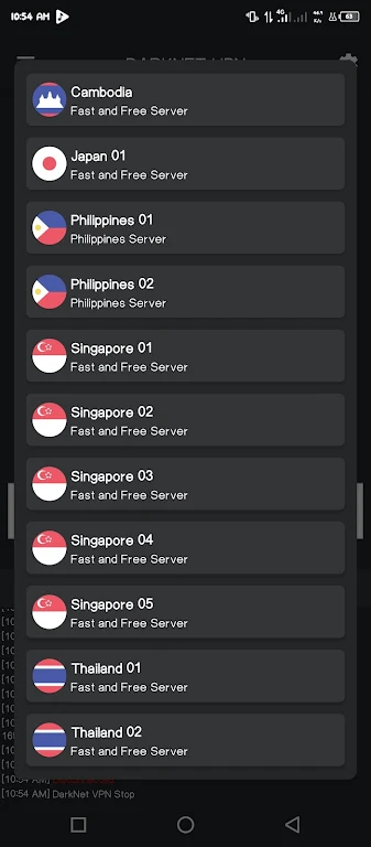 DarkNet VPN Screenshot3