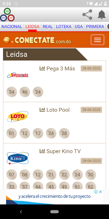 Loteria Dominicana Resultados Screenshot3