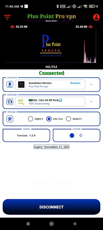 Plus Point Pro vpn Screenshot1