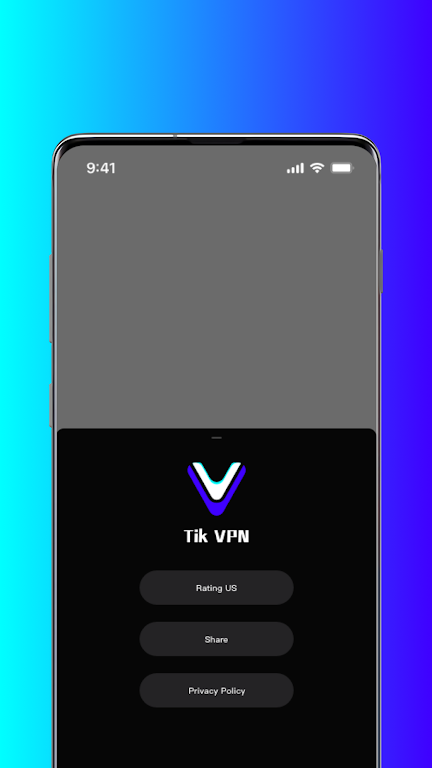 Tik VPN - Safer Proxy Screenshot1