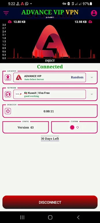 Advance vip vpn Screenshot2