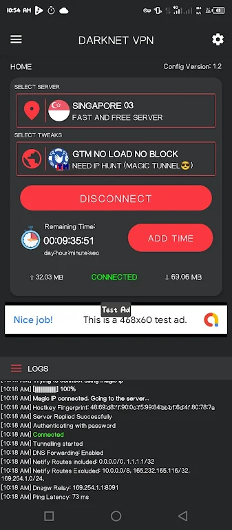 DarkNet VPN Screenshot4