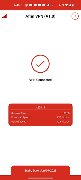 AFRIN VPN Screenshot1