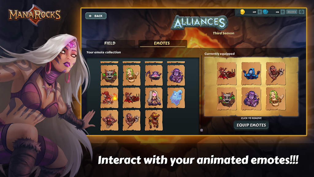 ManaRocks: Seasonal Card Game Screenshot4