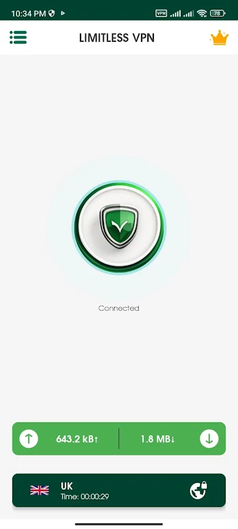 LIMITLESS VPN Screenshot3