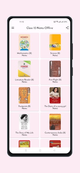 Class 10 Notes Offline Mod Screenshot1