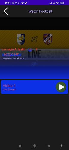 Football Live score TV Mod Screenshot1