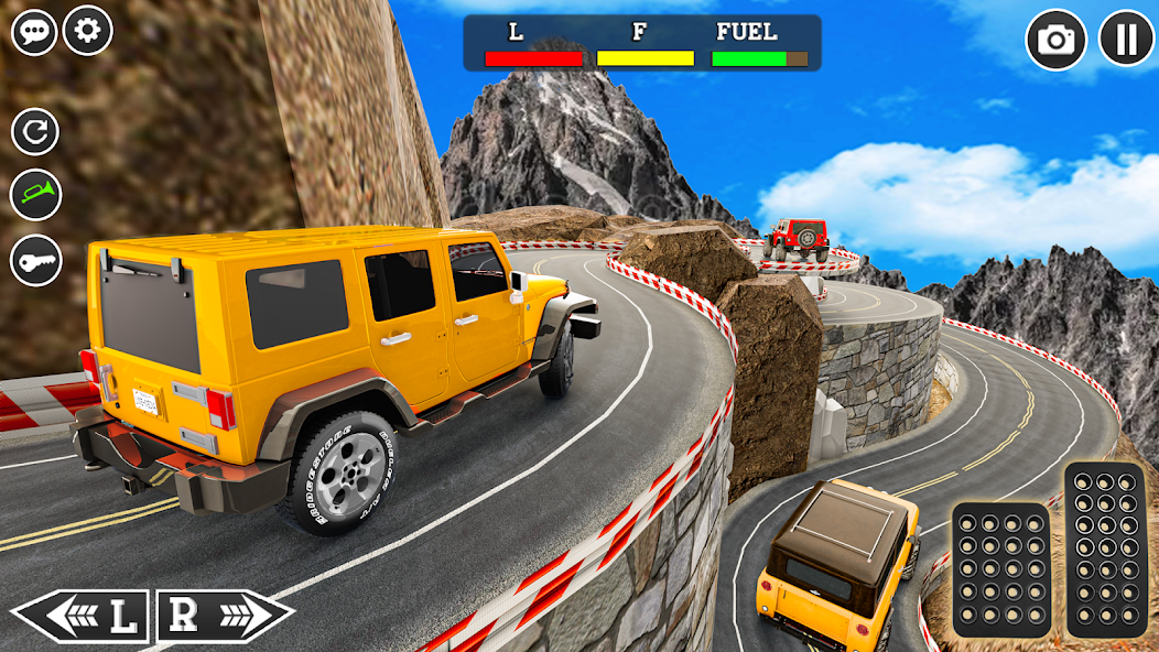 4x4 Mountain Climb Car Games Mod Screenshot1