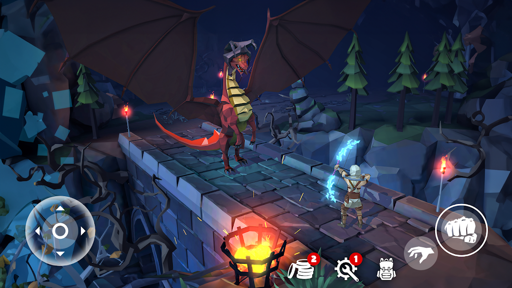 Polygon Fantasy: Action RPG Mod Screenshot4