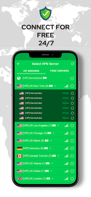 Green Fast - Safe VPN Screenshot2