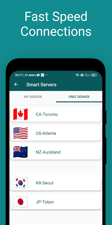 Safer VPN - Secure & Private Screenshot3