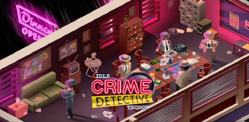 Idle Crime Detective Tycoon Screenshot1