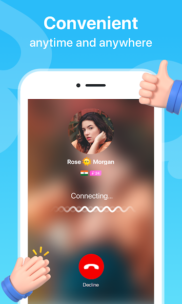 BakBak - video chat app Mod Screenshot4