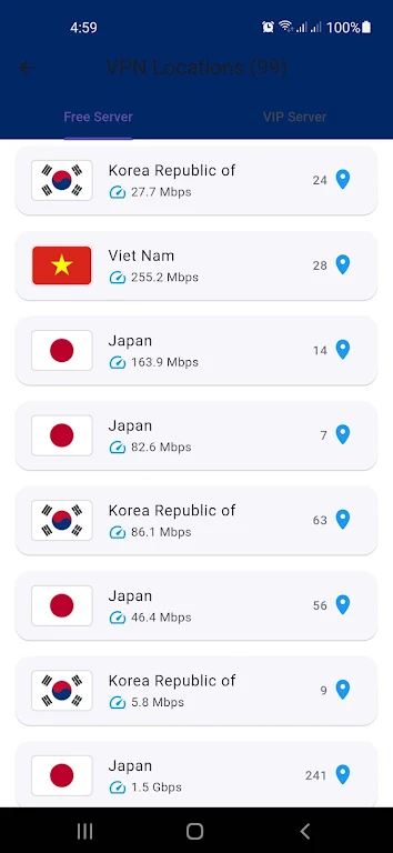 FDW VPN - Fast & Secure Screenshot1