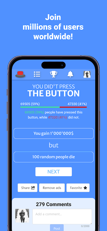 Will You Press The Button? Screenshot2