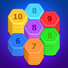 Hexa Stack: Sorting Puzzle Mod