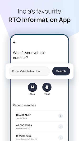 CarInfo - RTO Vehicle Info App Mod Screenshot1