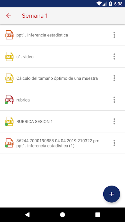 Trilce UCV Docente Screenshot3