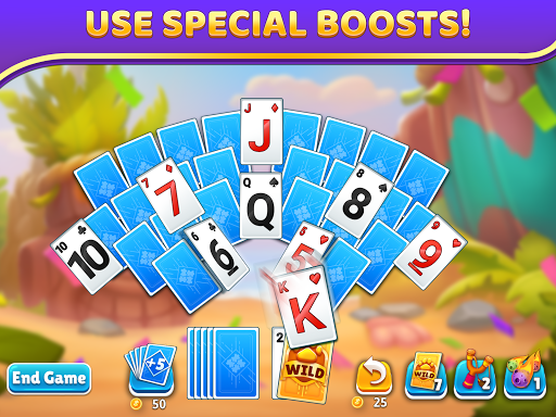 Puzzle Solitaire: Tripeaks Adventure Screenshot3