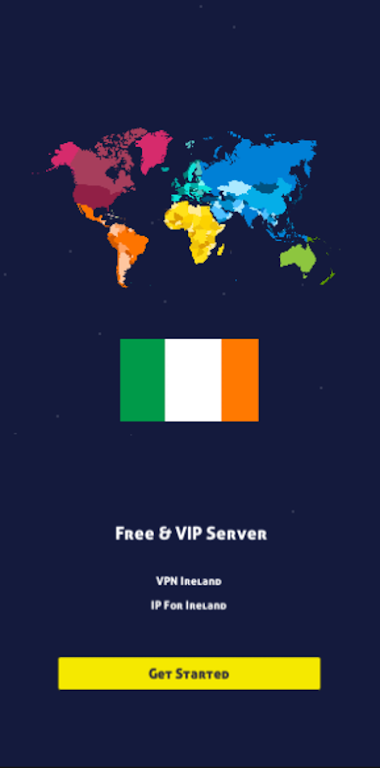 VPN Ireland - IP for Ireland Screenshot1