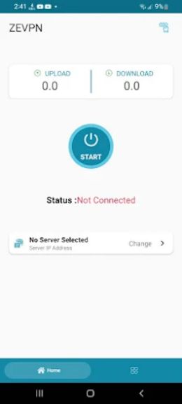 ZEVpn Screenshot1