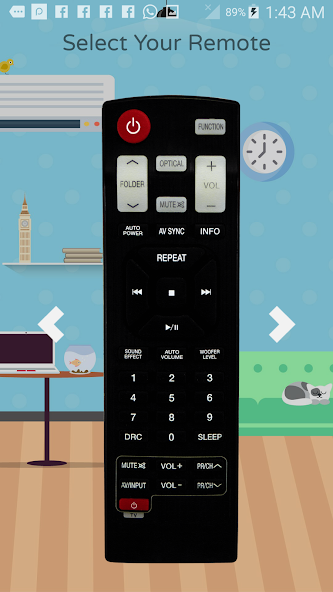 Remote Control For LG AN-MR TV Mod Screenshot1