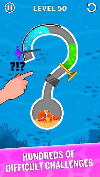 Water Puzzle - Fish Rescue Mod Screenshot3