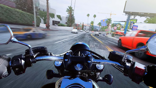 Traffic Moto Bike Rider City Mod Screenshot2