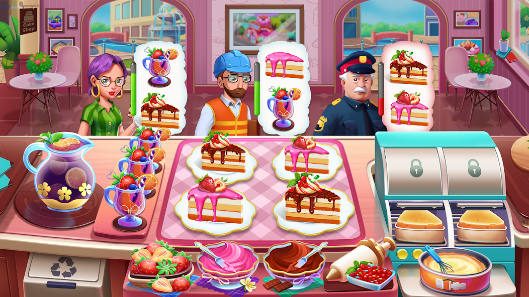 Cooking Star: Cooking Games Mod Screenshot1