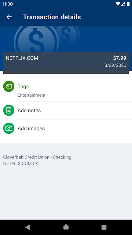 Cloverbelt CU Mobile Banking Screenshot4