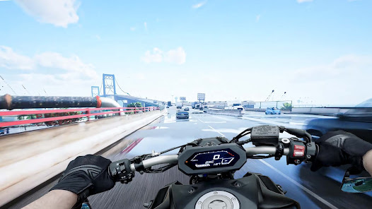 Traffic Moto Bike Rider City Mod Screenshot4