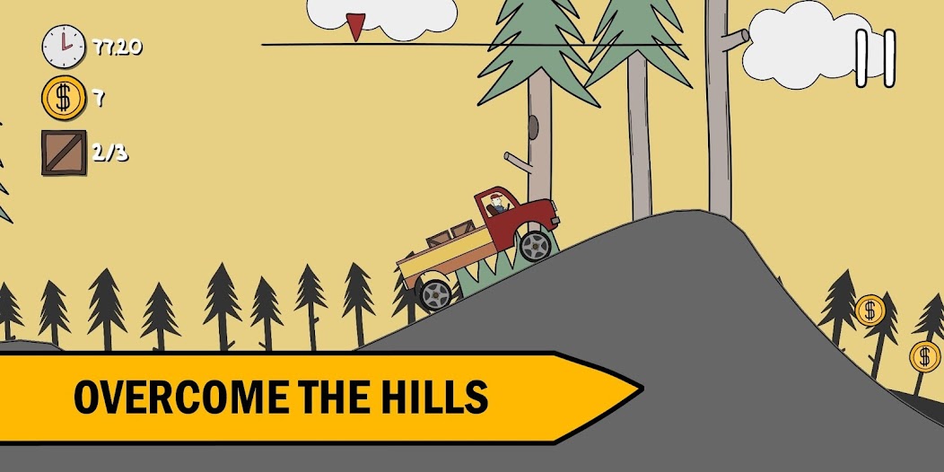 Hill Climb Trucker! Mod Screenshot4