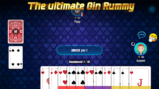 Gin Rummy Online Screenshot1