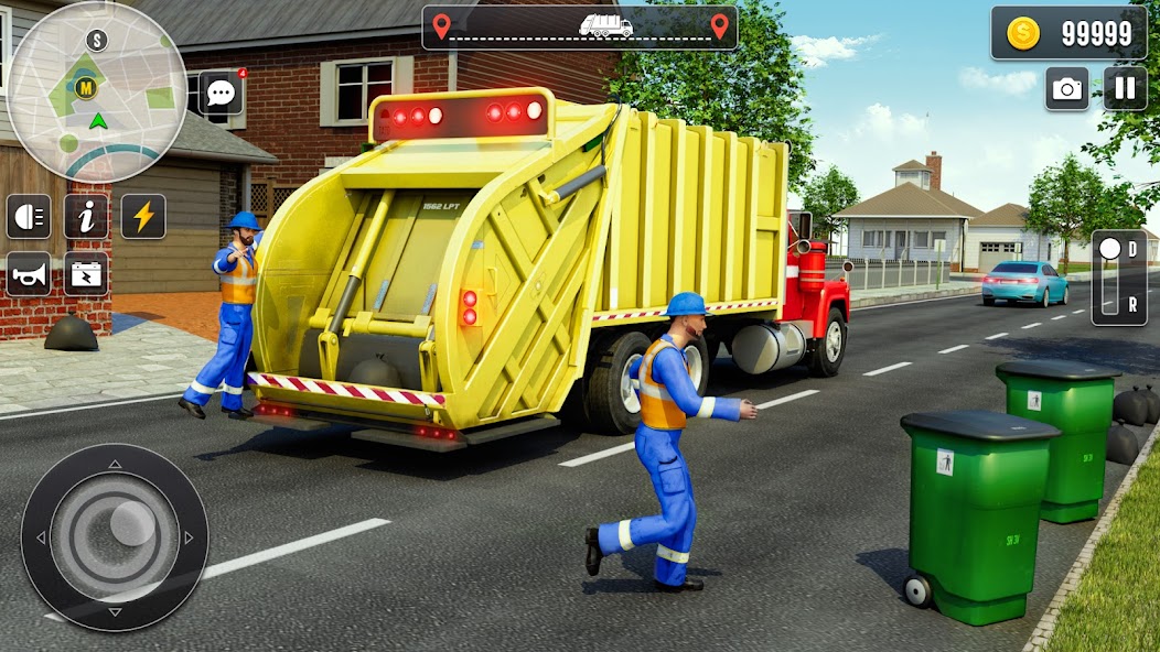 Garbage Truck Driving Games 3d Mod Screenshot1