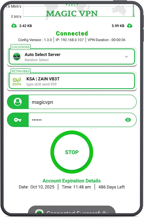 Magic VPN Screenshot3