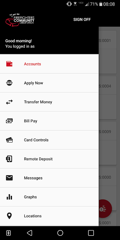 FFCCU Mobile Banking Screenshot3